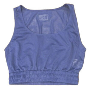 Daily Drills Blue Polyester Top Women's Size XS